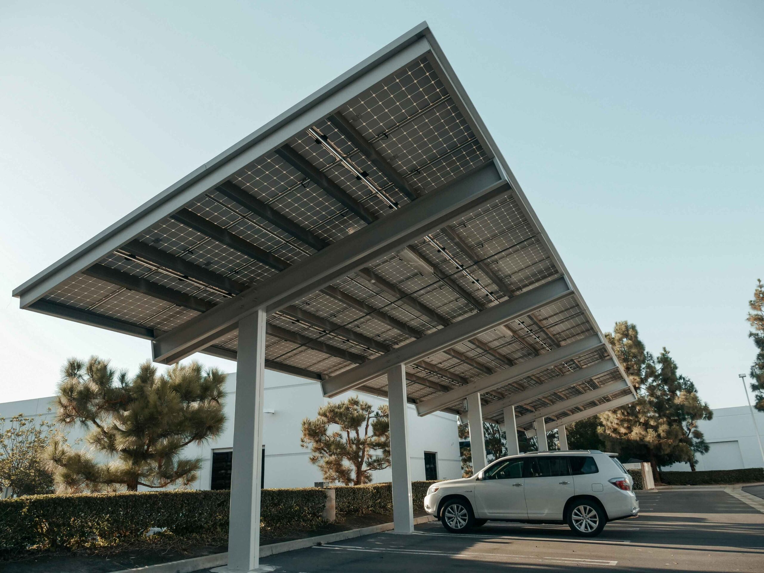 Ombrière photovoltaïque pour parking